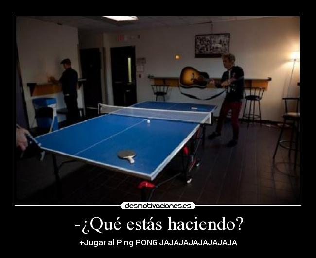 -¿Qué estás haciendo? - 