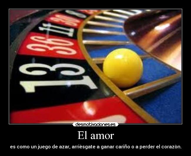 El amor -