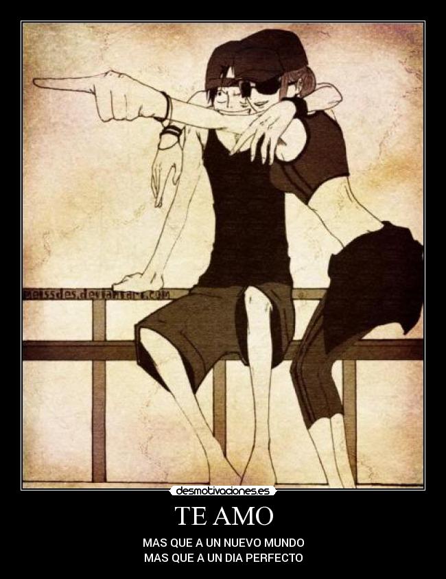 carteles luffy nami one piece desmotivaciones