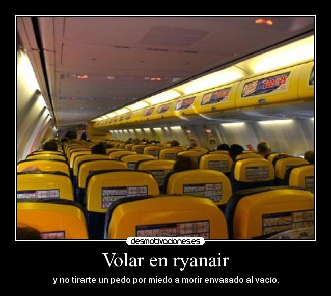 Volar en ryanair -