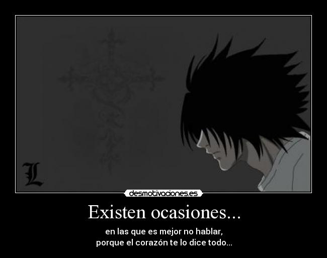 Existen ocasiones... -