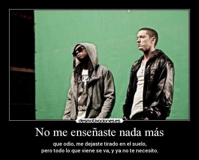 carteles eminem slim shady king rap lil wayne love subtitulad desmotivaciones