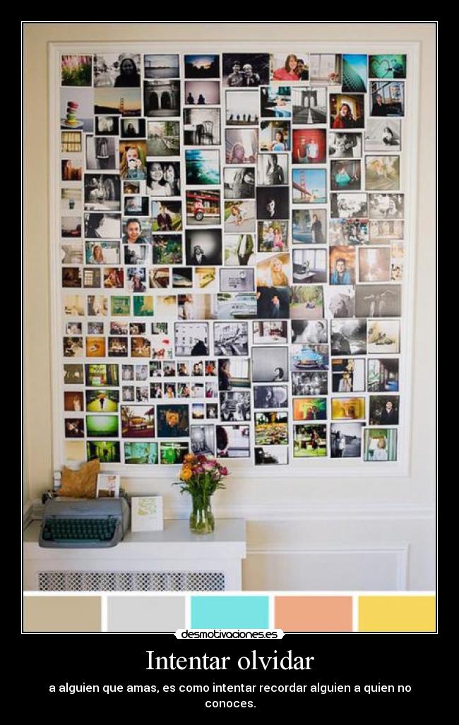 Intentar olvidar -