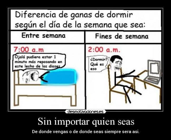 Sin importar quien seas - 