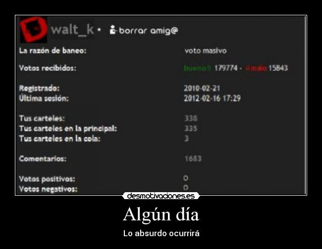 Algún día - Lo absurdo ocurrirá