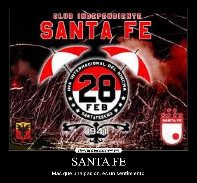 SANTA FE Desmotivaciones