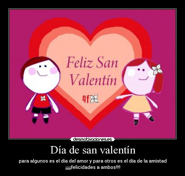 Día de san valentín -