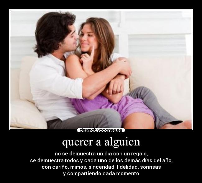 querer a alguien - 