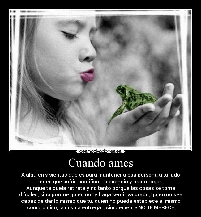 Cuando ames -
