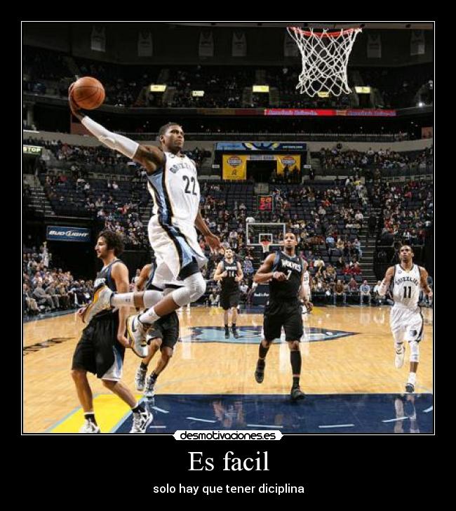 Es facil - solo hay que tener diciplina