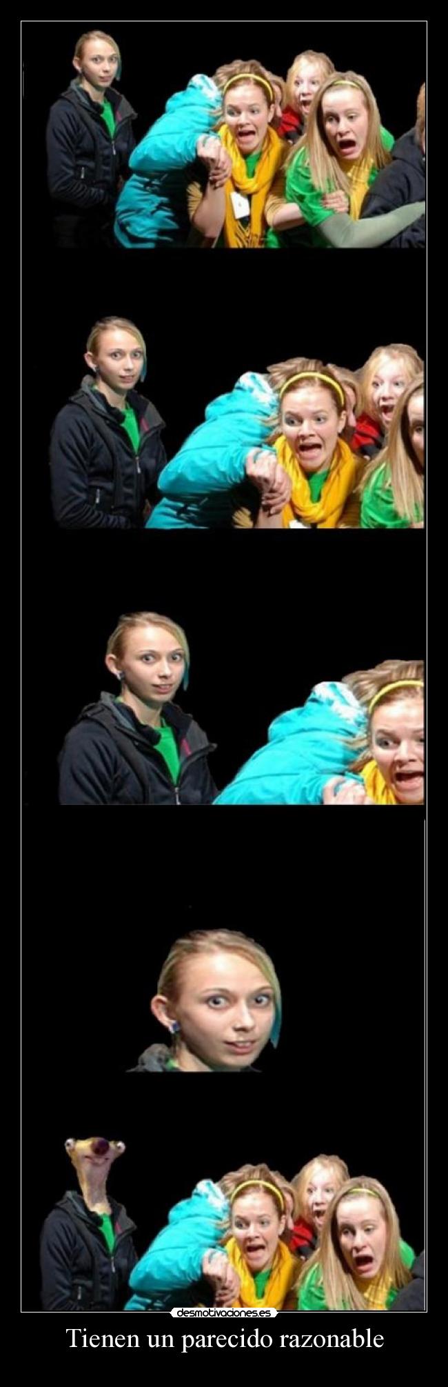Tienen un parecido razonable - 