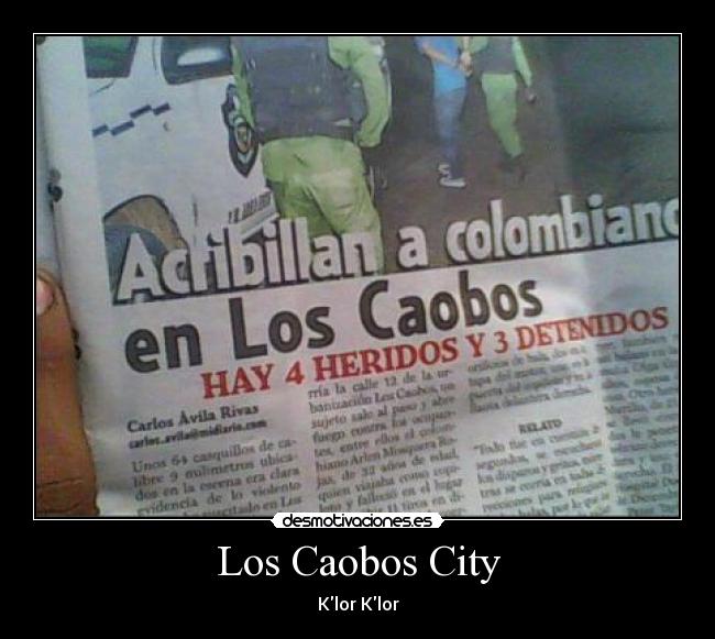 carteles los caobos desmotivaciones