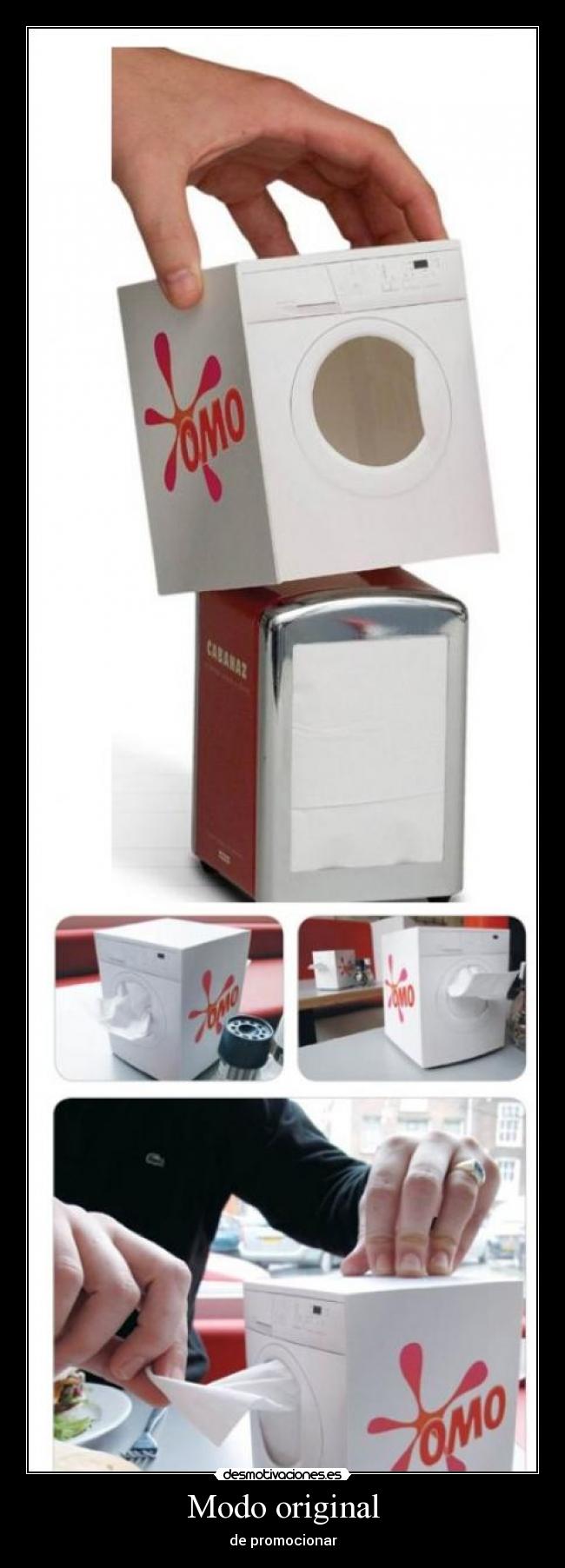 Modo original - de promocionar