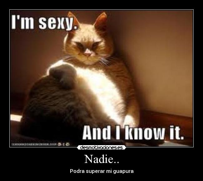Nadie.. - Podra superar mi guapura♥