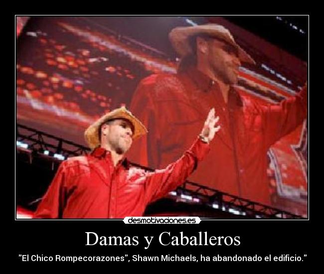 Damas y Caballeros -