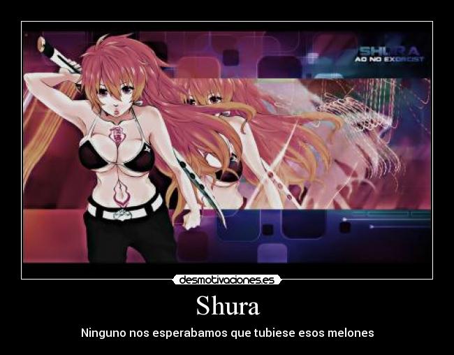 Shura - Ninguno nos esperabamos que tubiese esos melones