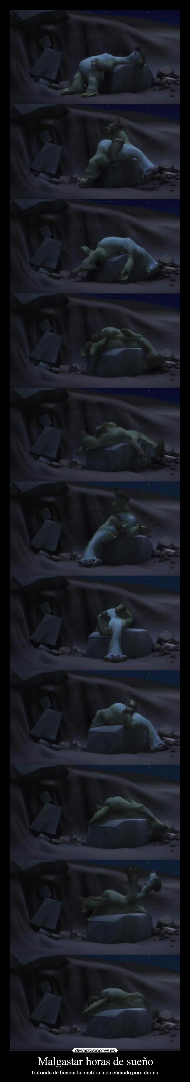 Malgastar horas de sueño - 
