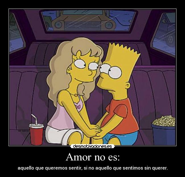 Amor no es: -