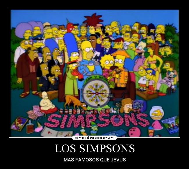 carteles simpsons mundo desmotivaciones