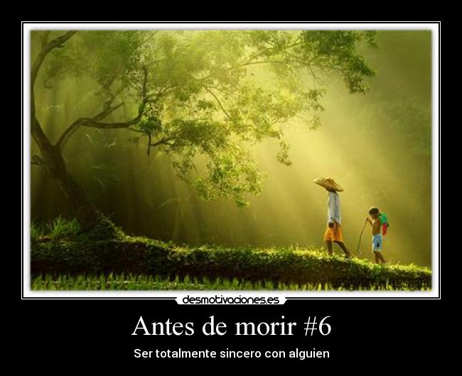 Antes de morir #6 -