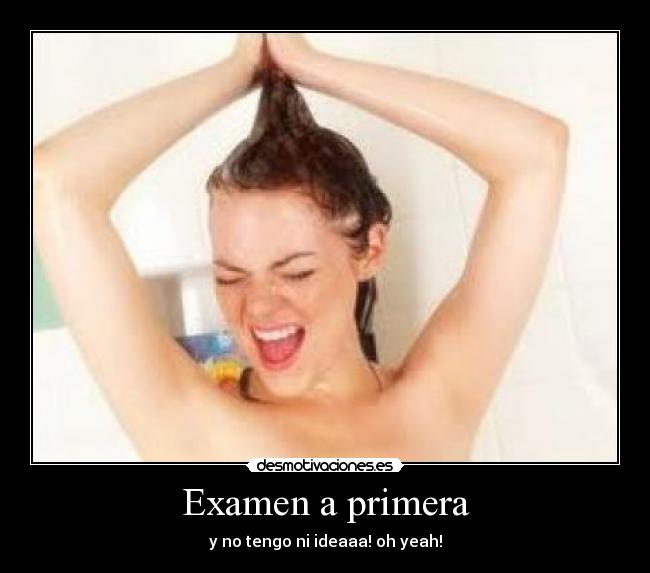 Examen a primera - 
