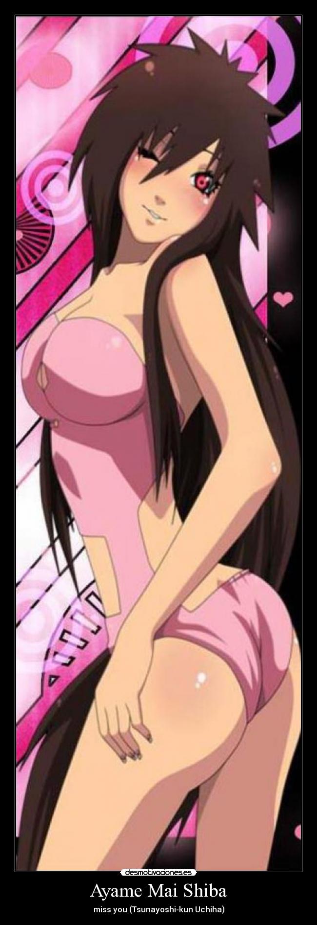 carteles ayame mai shiba desmotivaciones