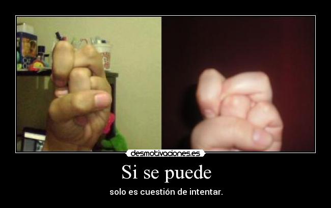 Si se puede -