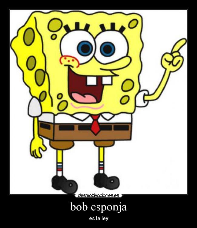 bob esponja -