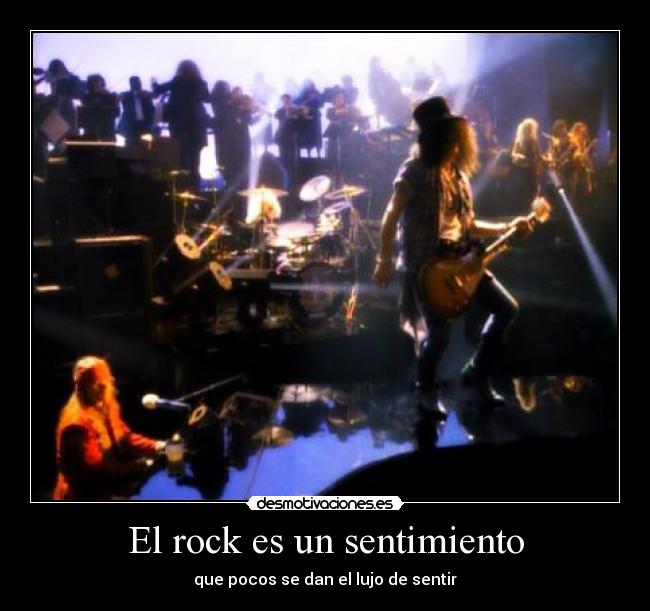 El rock es un sentimiento - 