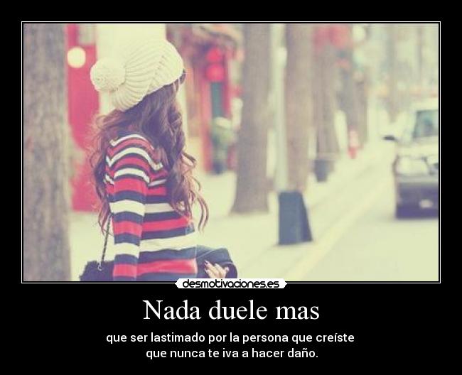 Nada duele mas - 