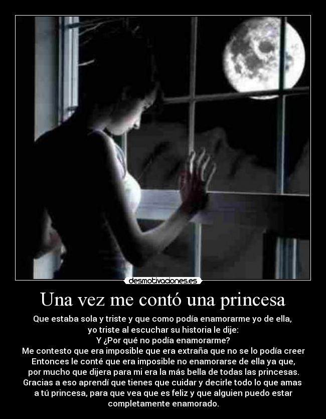 Una vez me contó una princesa -