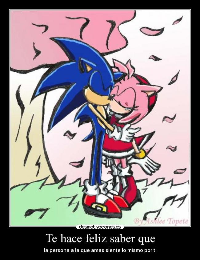 Te hace feliz saber que -