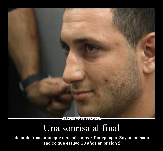 Una sonrisa al final -