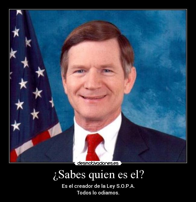 carteles sopa ley creador estupido pendejo internet loco menso tonto web desmotivaciones