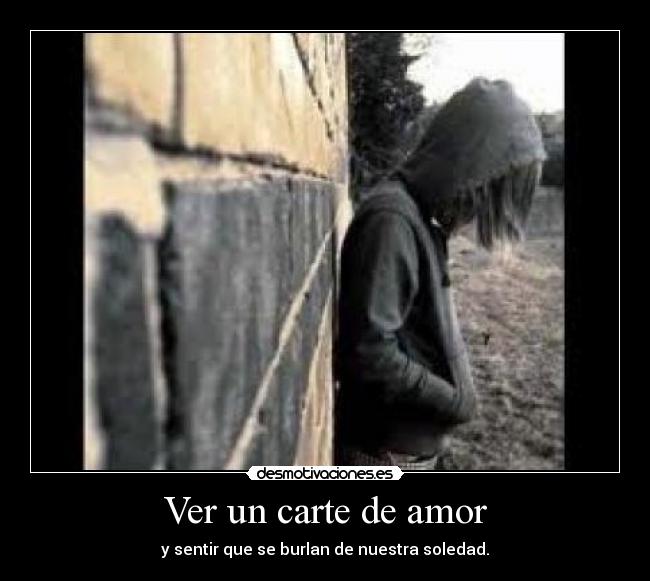 Ver un carte de amor -