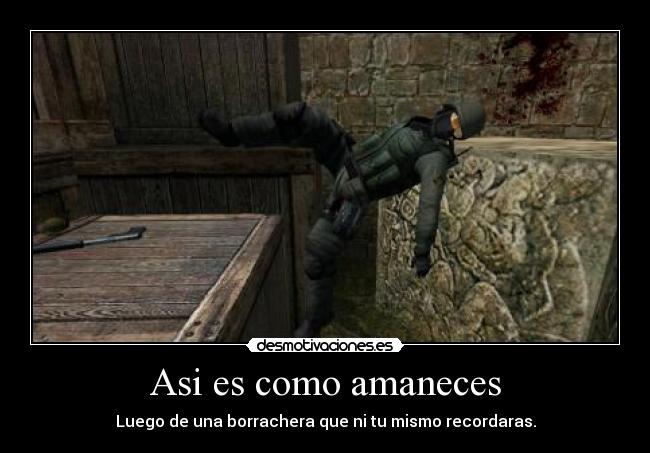 Asi es como amaneces - 