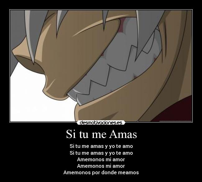 Si tu me Amas - Si tu me amas y yo te amo
Si tu me amas y yo te amo
Amemonos mi amor
Amemonos mi amor
Amemonos por donde meamos