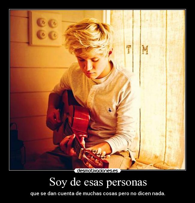 Soy de esas personas -