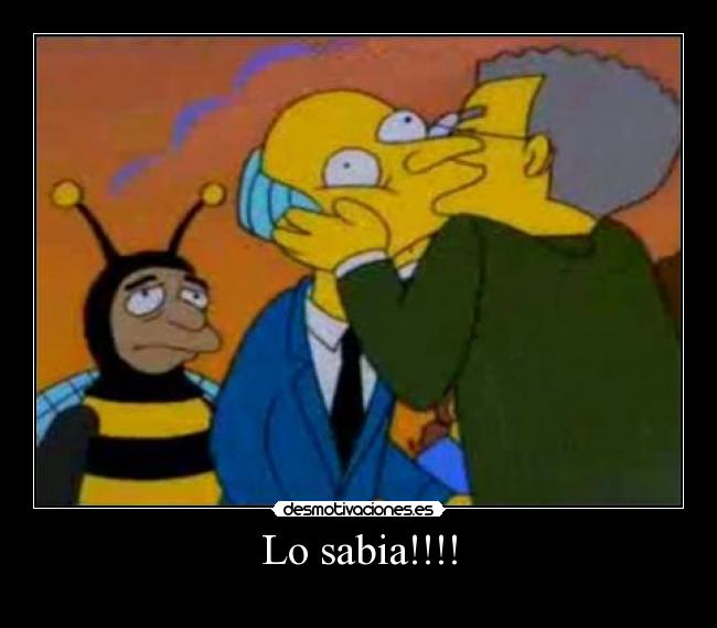 Lo sabia!!!! -