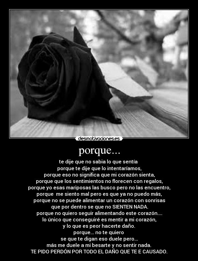 porque... - 