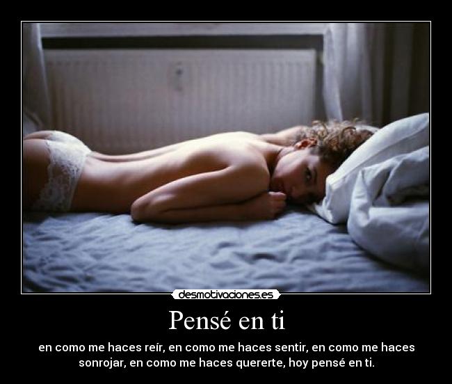 Pensé en ti - 