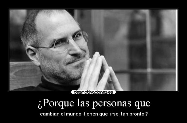 ¿Porque las personas que -