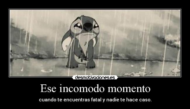 Ese incomodo momento - 