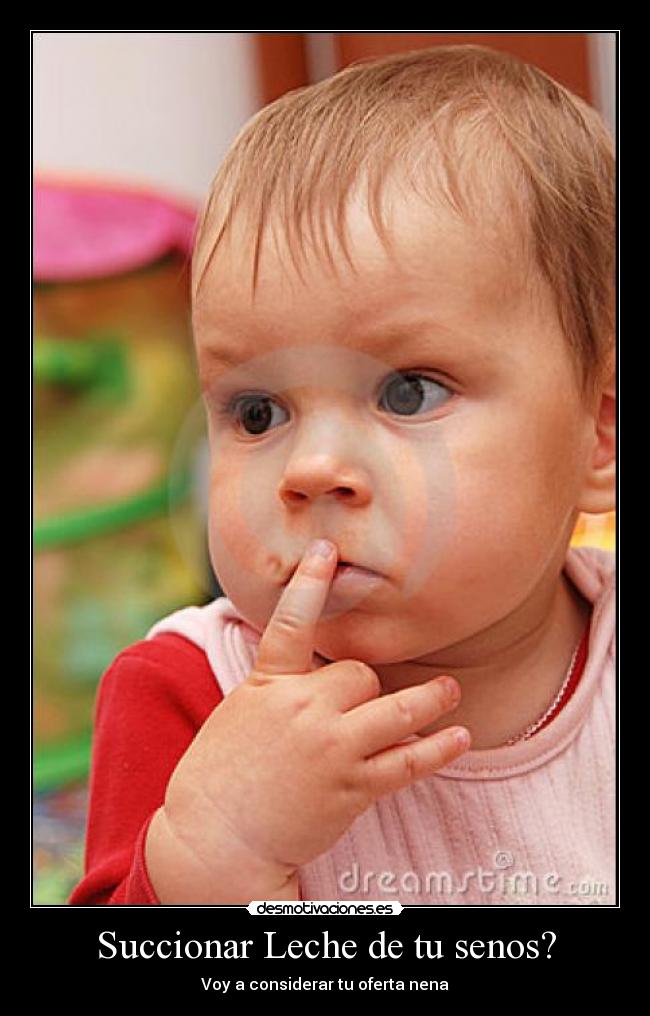 Succionar Leche de tu senos? - Voy a considerar tu oferta nena