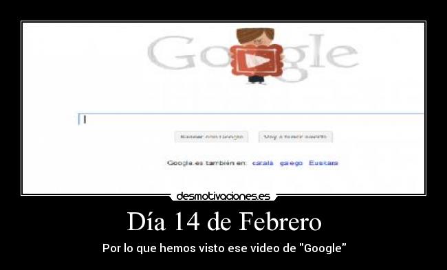 Día 14 de Febrero - 