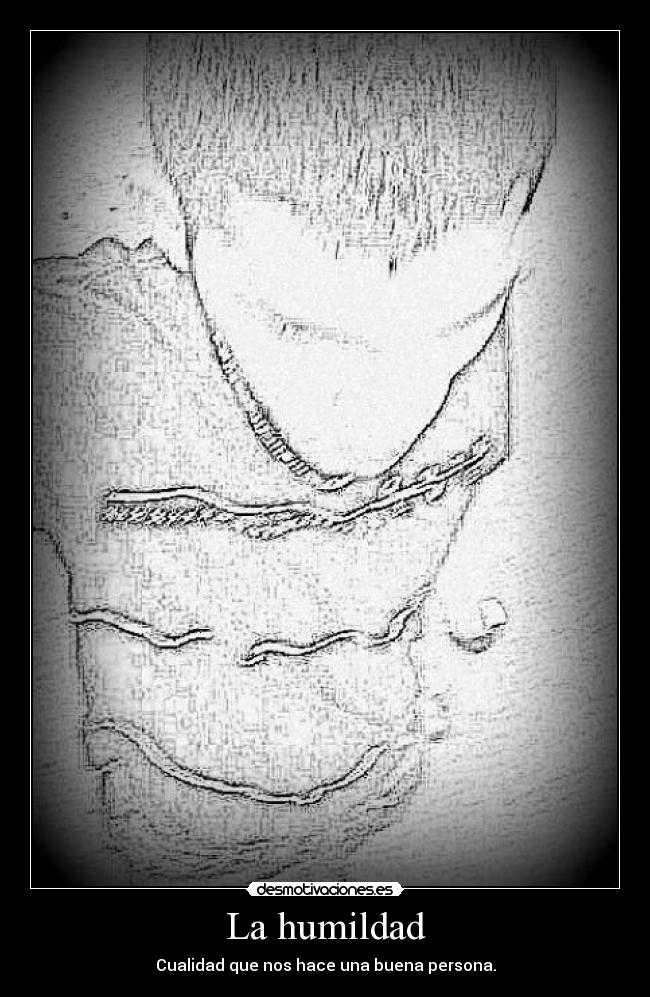 La humildad -