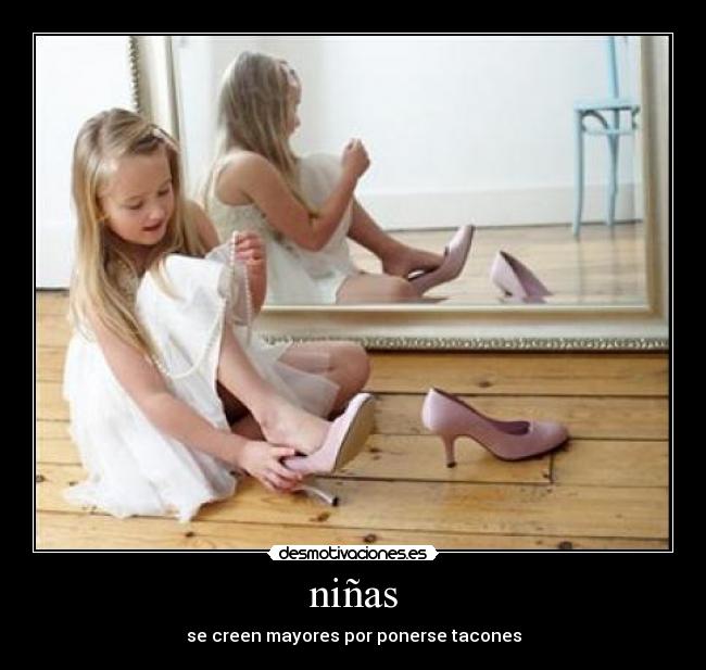 niñas -