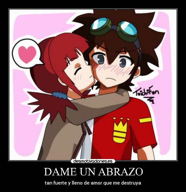 carteles amor digimon desmotivaciones