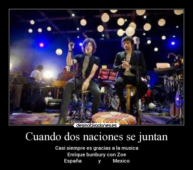 Cuando dos naciones se juntan - 