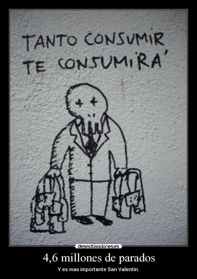 4,6 millones de parados -